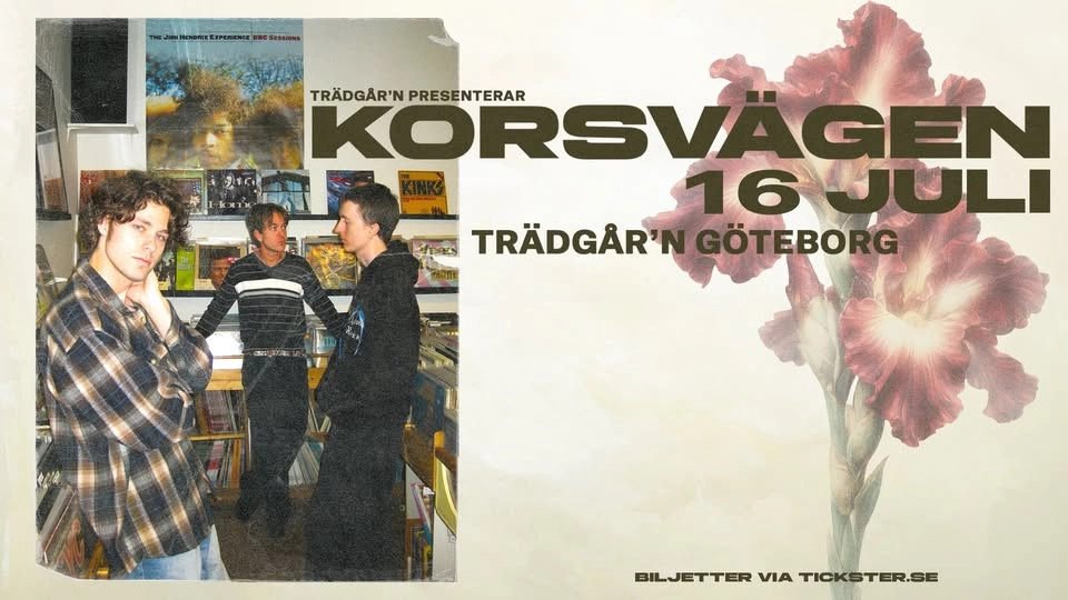 KORSVÄGEN - 16 JULI - TRÄDGÅR'NS UTESCEN