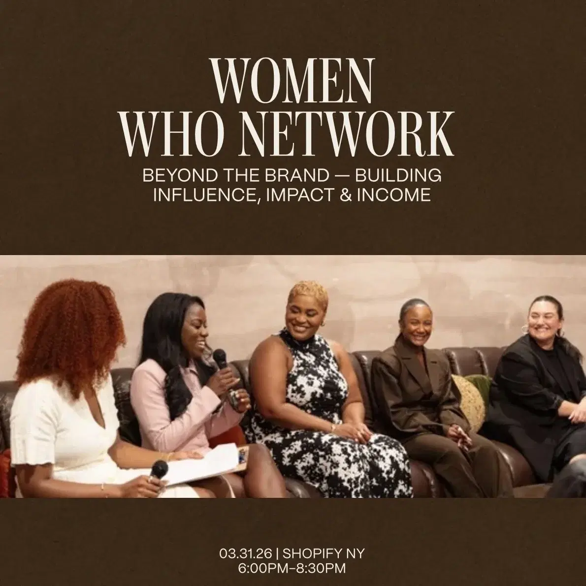 Women Who Network NYC: Beyond the Brand — Building Influence, Impact & Income (3/31)