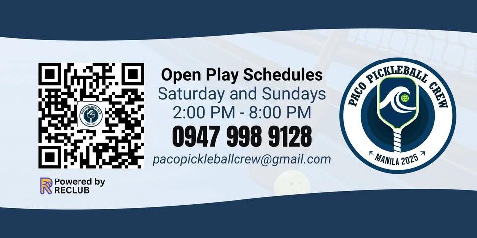 PICKLEBALL OPEN PLAYS with the crew
