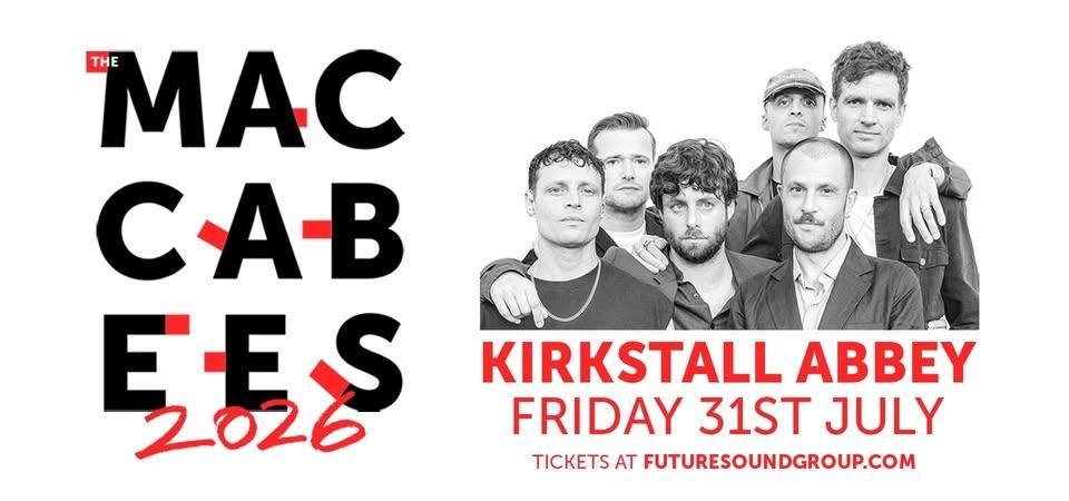 The Maccabees + special guests Live at Kirkstall Abbey