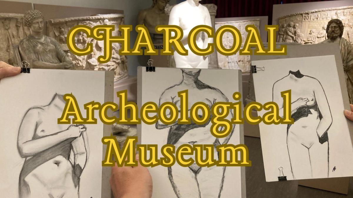 CHARCOAL ART ποΈ Archeological Collection Zurich