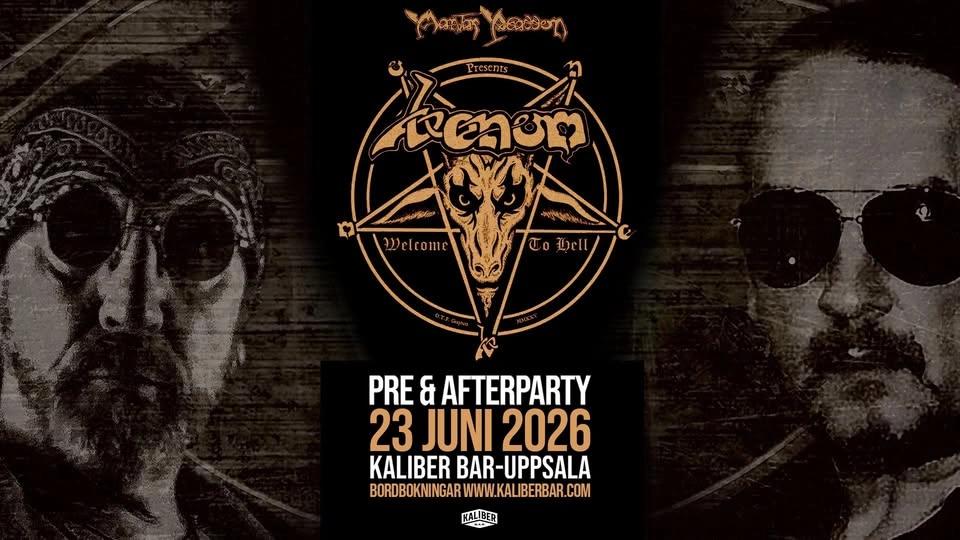 VENOM 🔥 PRE & AFTERPARTY PÅ KALIBER