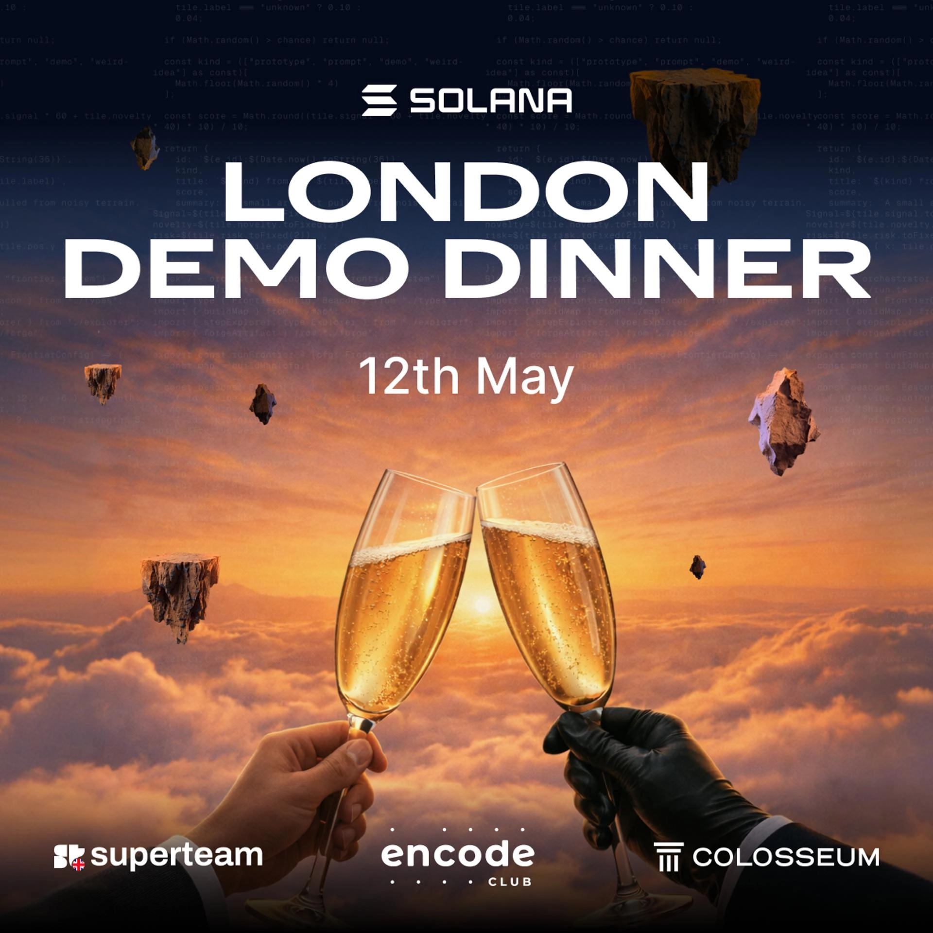 London Demo Dinner : Hosted by Superteam UK
