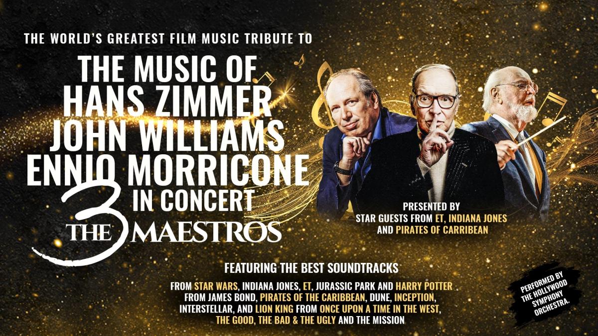 The 3 maestros – Zimmer, Williams & Morricone
