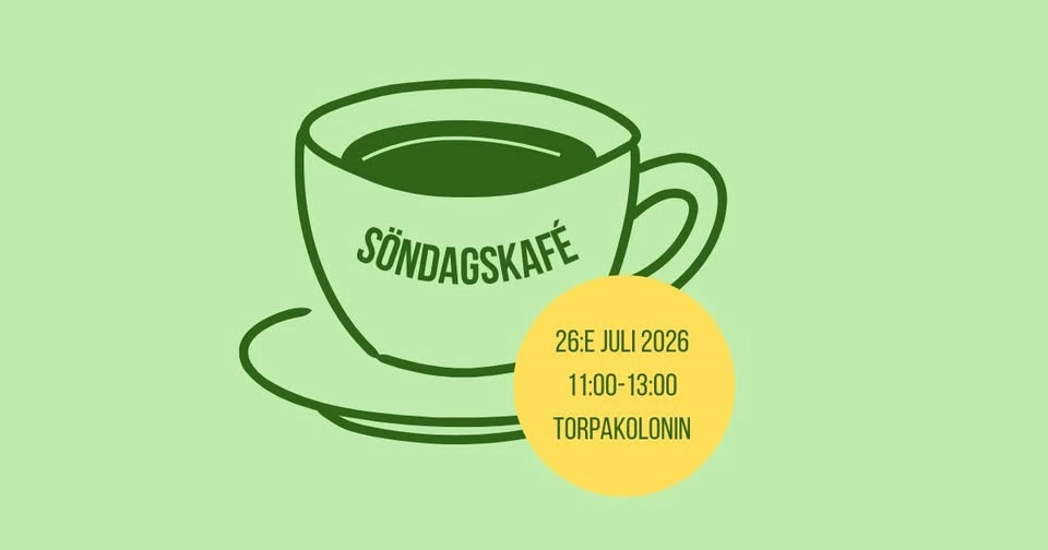 Söndagskafé Torpakolonin