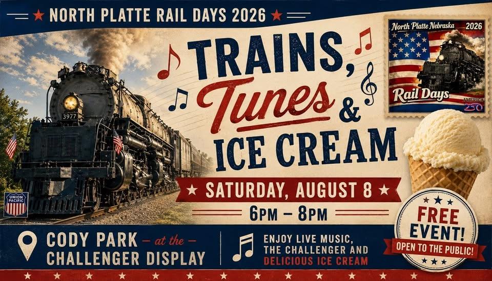 Trains, Tunes & Ice Cream During North Platte Rail Days