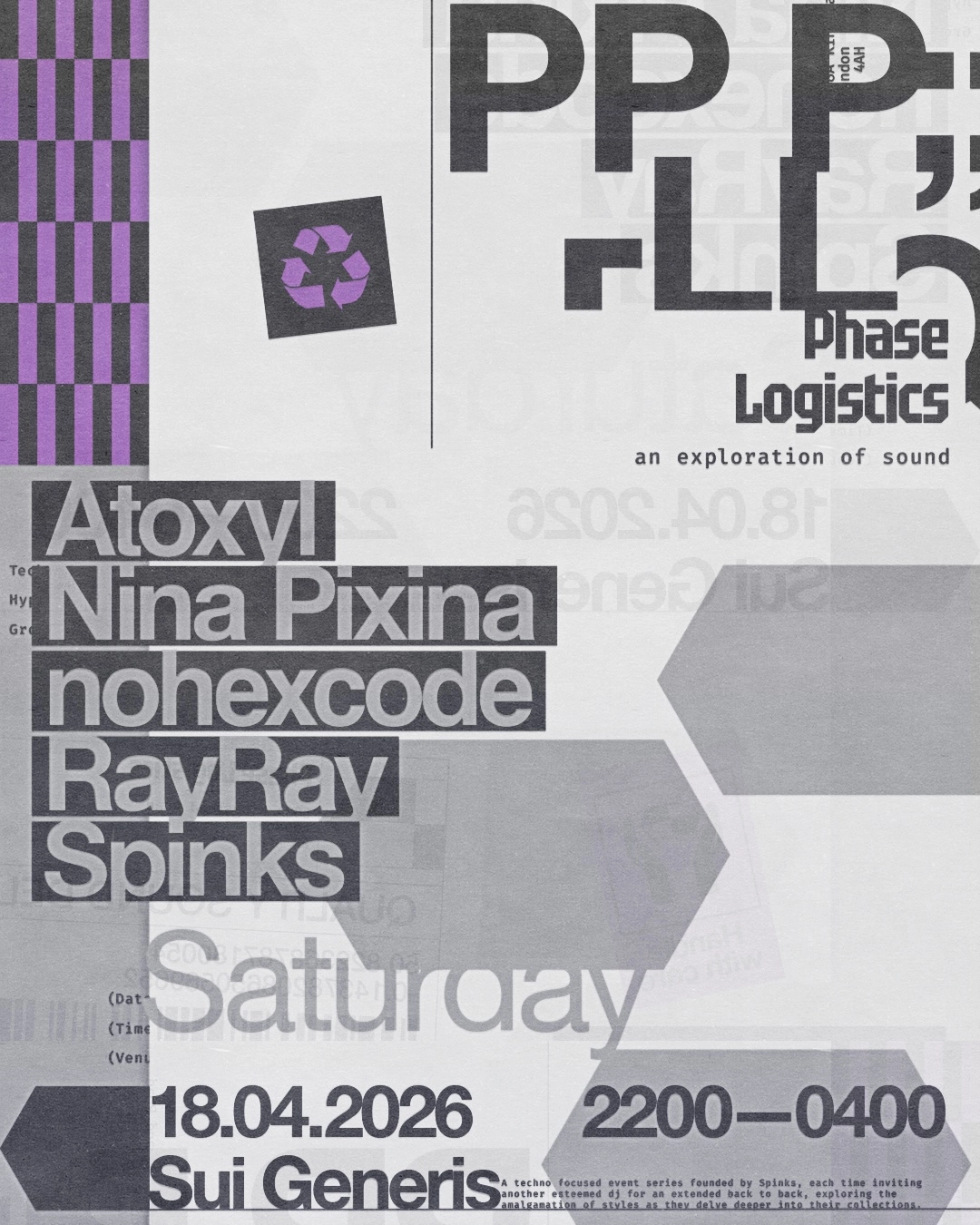 Phase Logistics: PL01