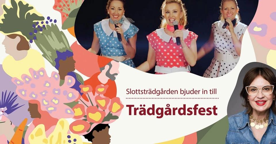 Slottsträdgården bjuder in till Trädgårdsfest