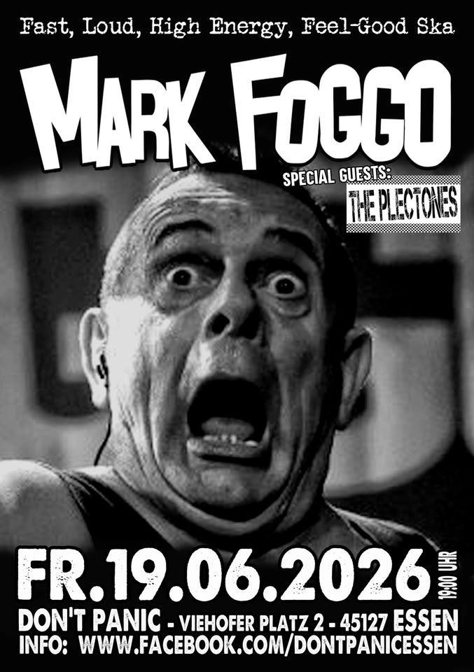 Mark Foggo (High Energy Ska Mayhem from NL) + The Plectones