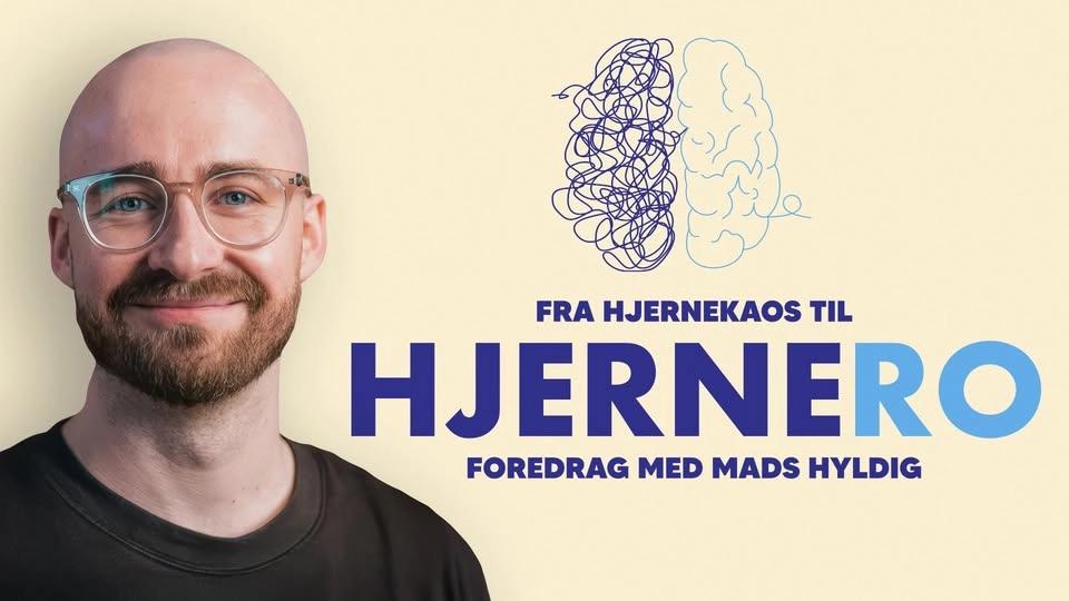 HjerneRO - foredrag med Mads Hyldig | Roskilde