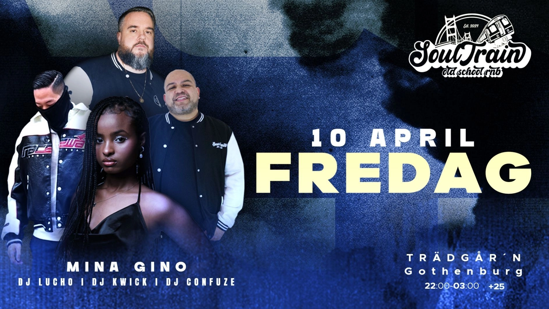 Soultrain Old School R&B at Trägår’n Göteborg