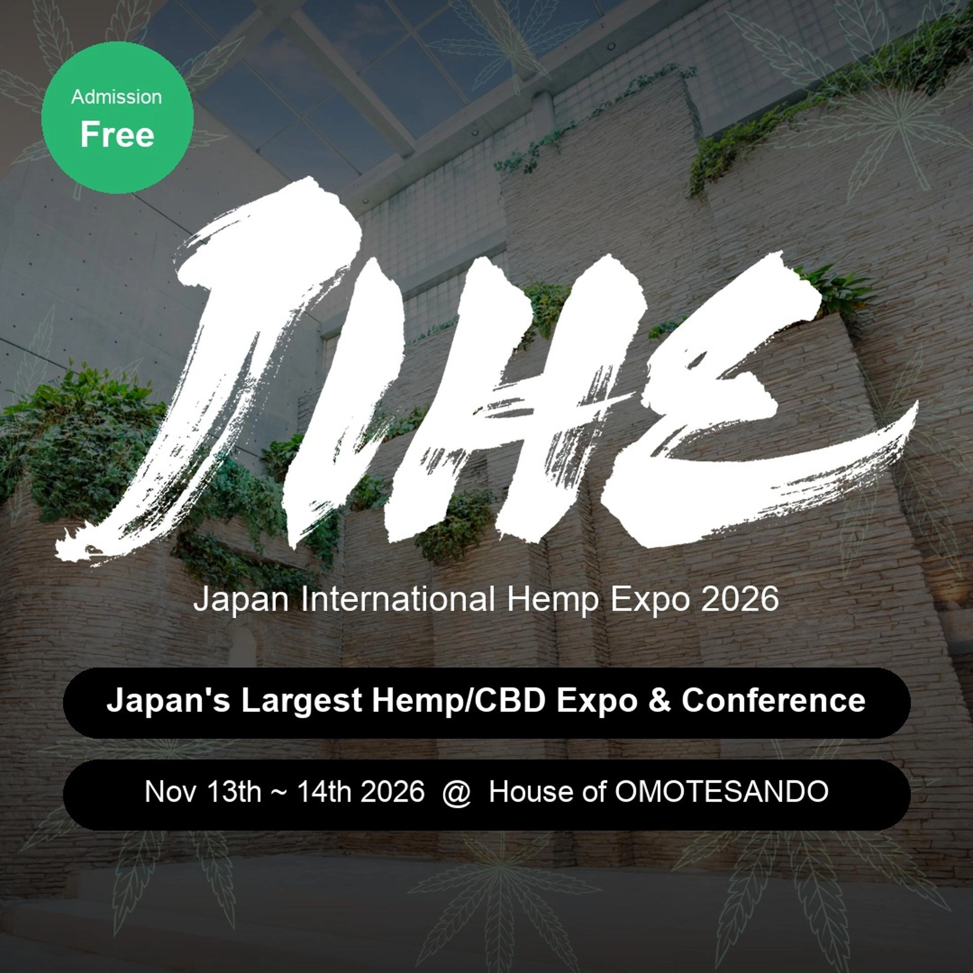 JIHE 2026 β Japan International Hemp Expo