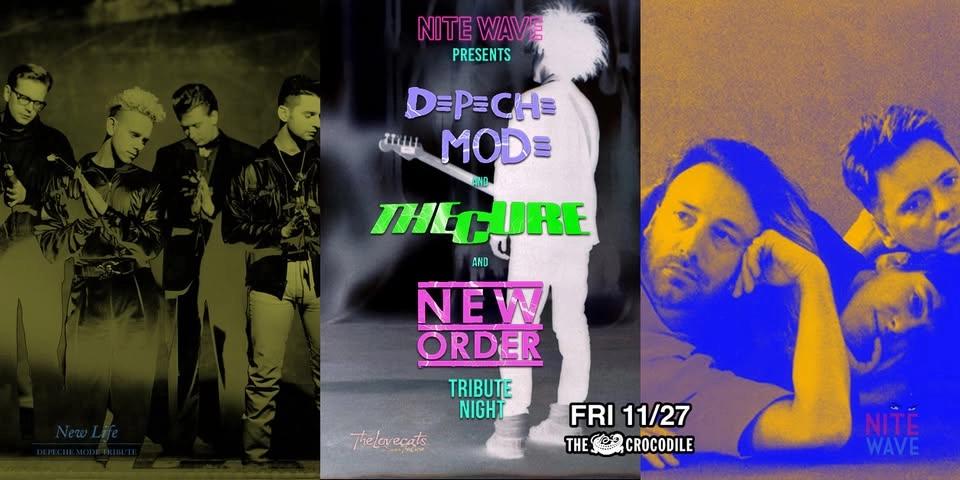 Depeche Mode, The Cure, New Order Tribute Night - The Crocodile (Seattle)