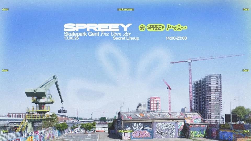 SPREEY Free Open Air ✱ Skatepark Dok Noord