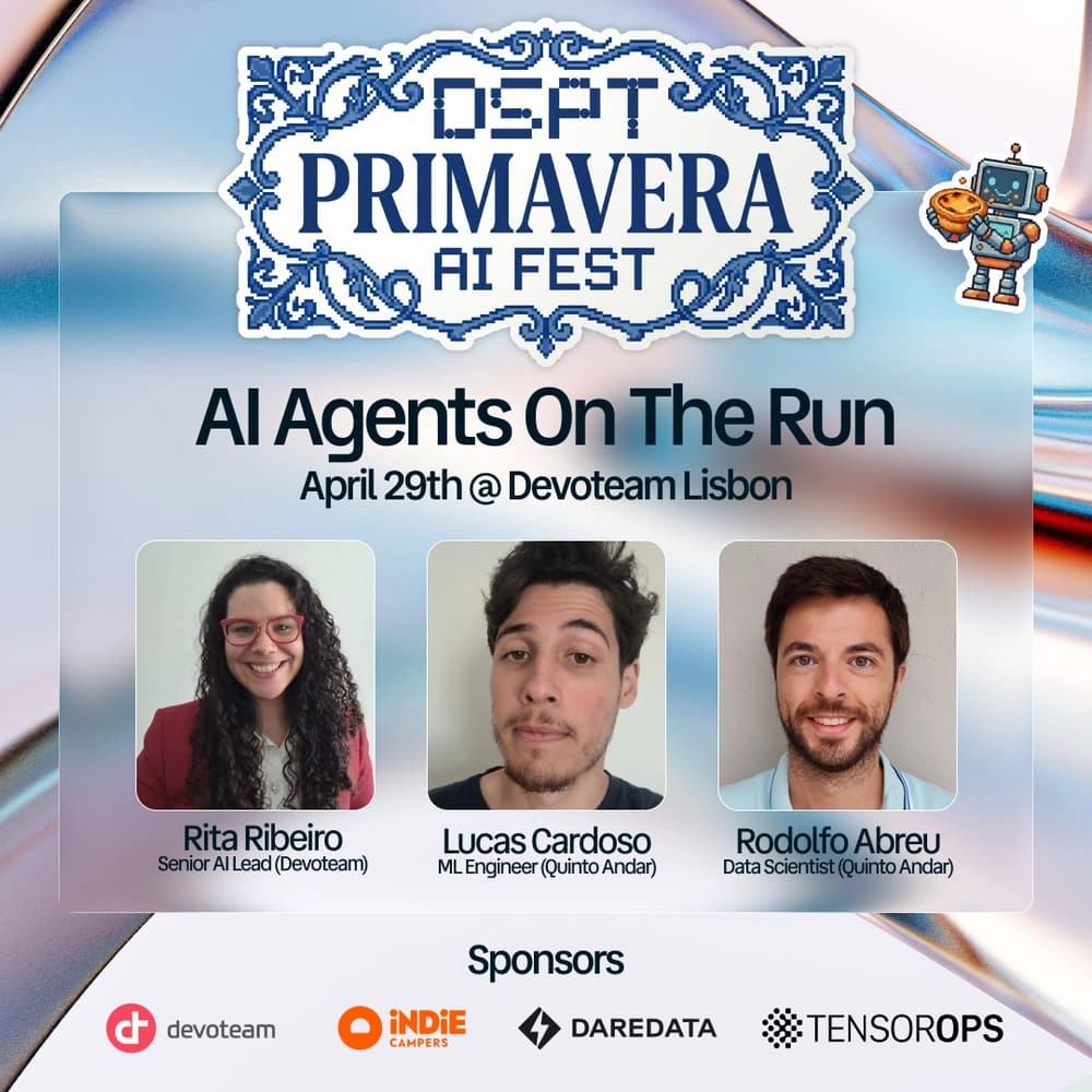 Primavera AI Fest 🌸 AI Agents on the Run