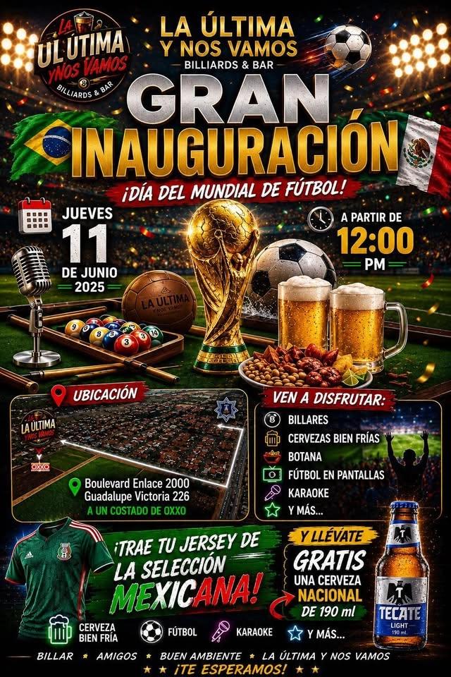 Inauguración sport bar La última y nos vamos!!