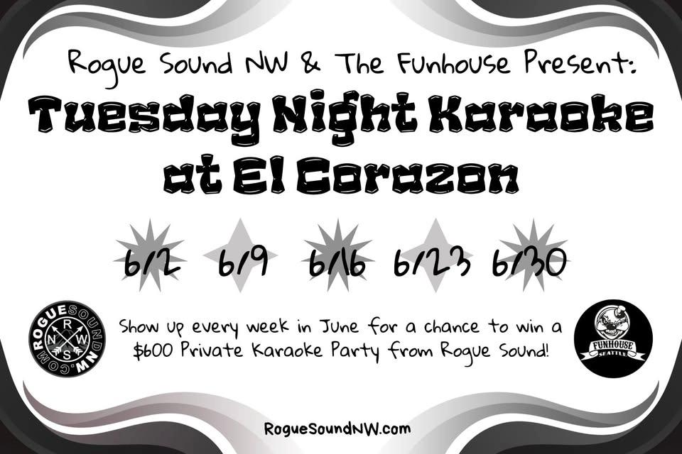 Tuesday Night Karaoke at El Corazon