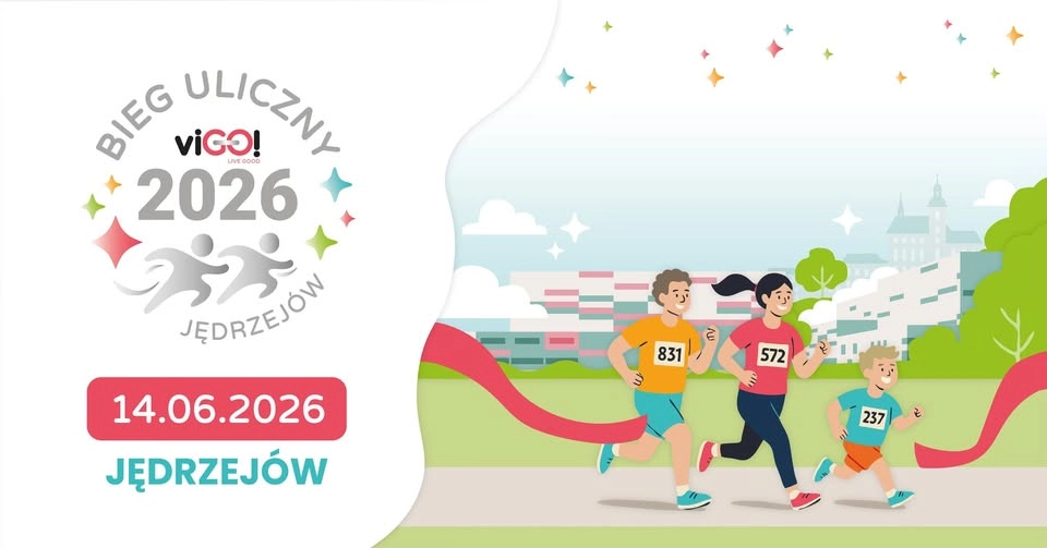 II Bieg Charytatywny viGO! 🏃♂️ Mały dystans, wielkie marzenia | 14.06.2026 Jędrzejów