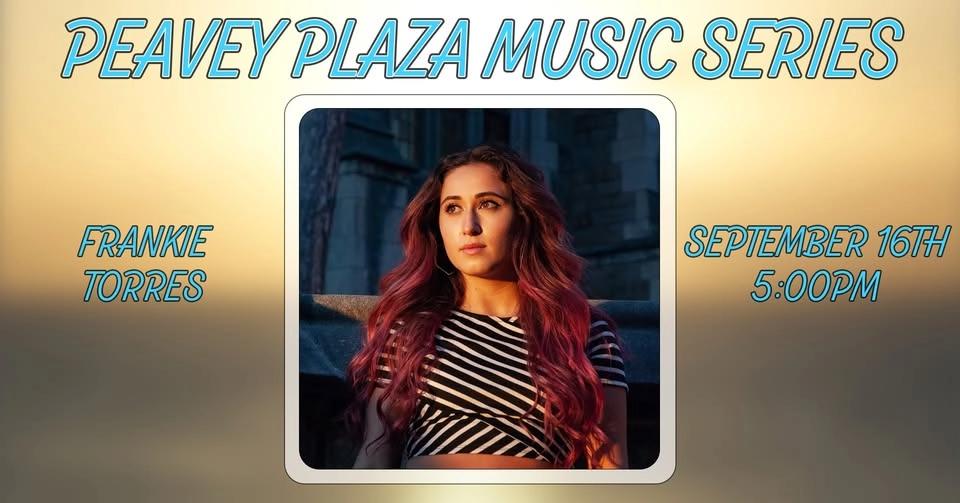 Tunes on the Plaza 2026: Frankie Torres