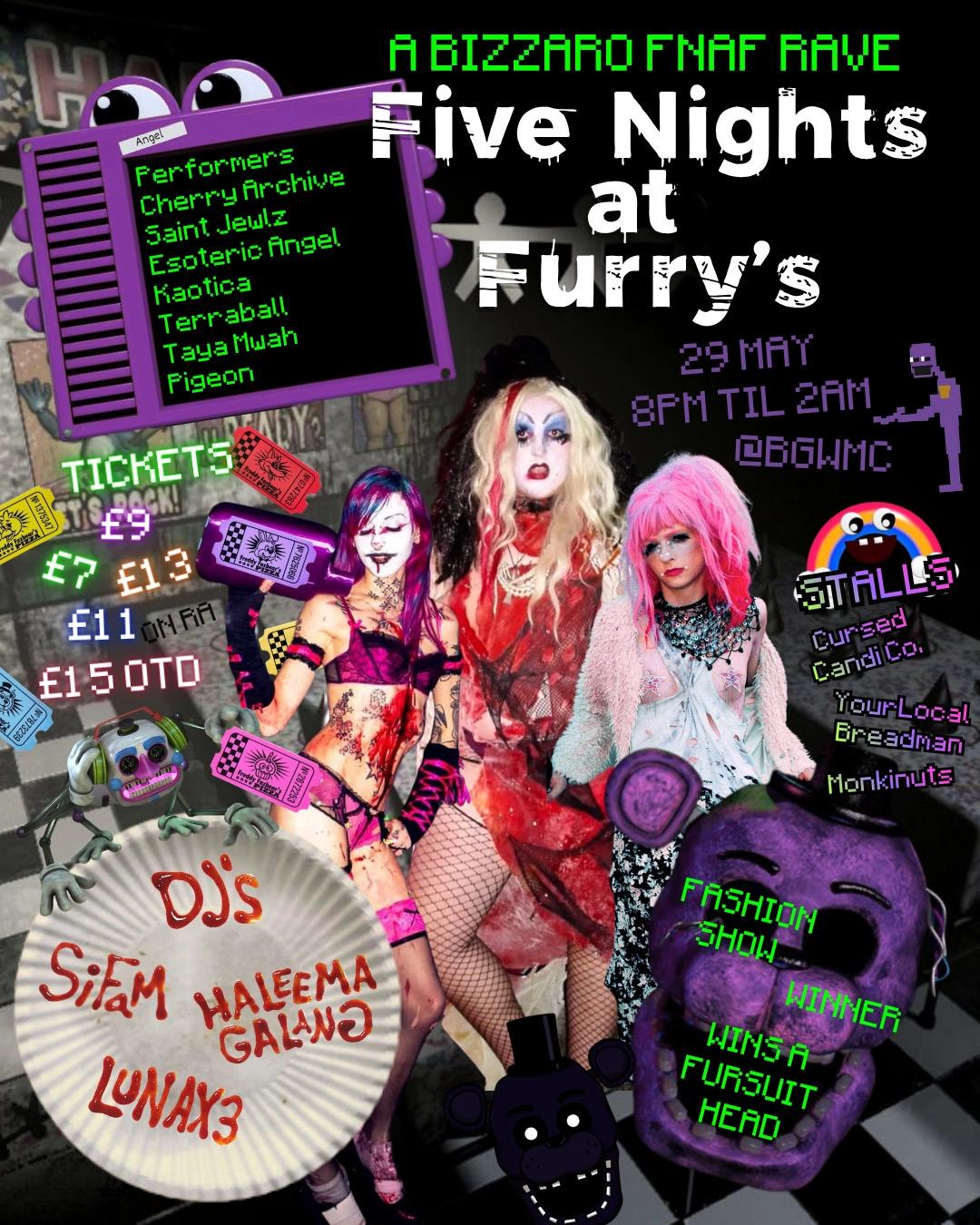 FNAF Furry Bizzaro Caba-rave