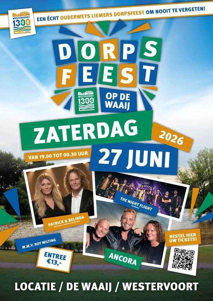 Dorpsfeest op de Waaij