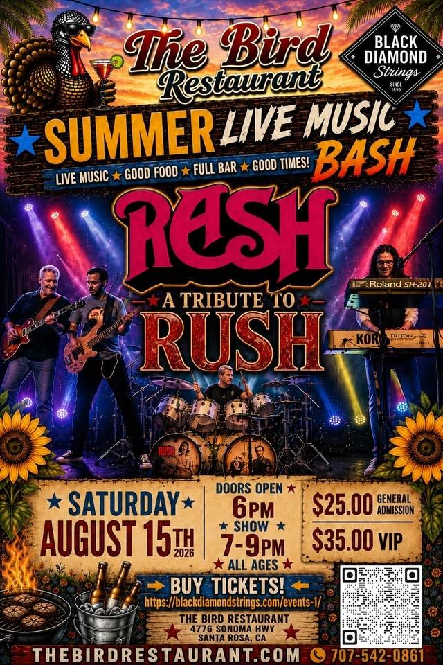 RASH Tribute to RUSH Plays The Bird