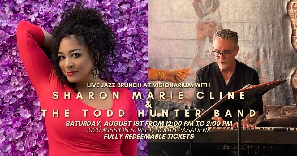 Live Jazz Brunch at Visionarium with Sharon Marie Cline & The Todd Hunter Band