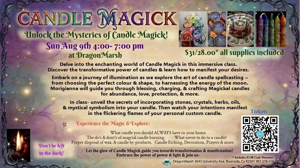 Candle Magick 101 $31/28.00* DATE CHANGE