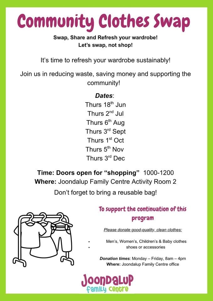 Community Clothes Swap