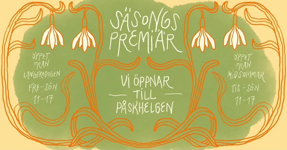 Säsongspremiär! Påskhelgen fredag-söndag 11-17