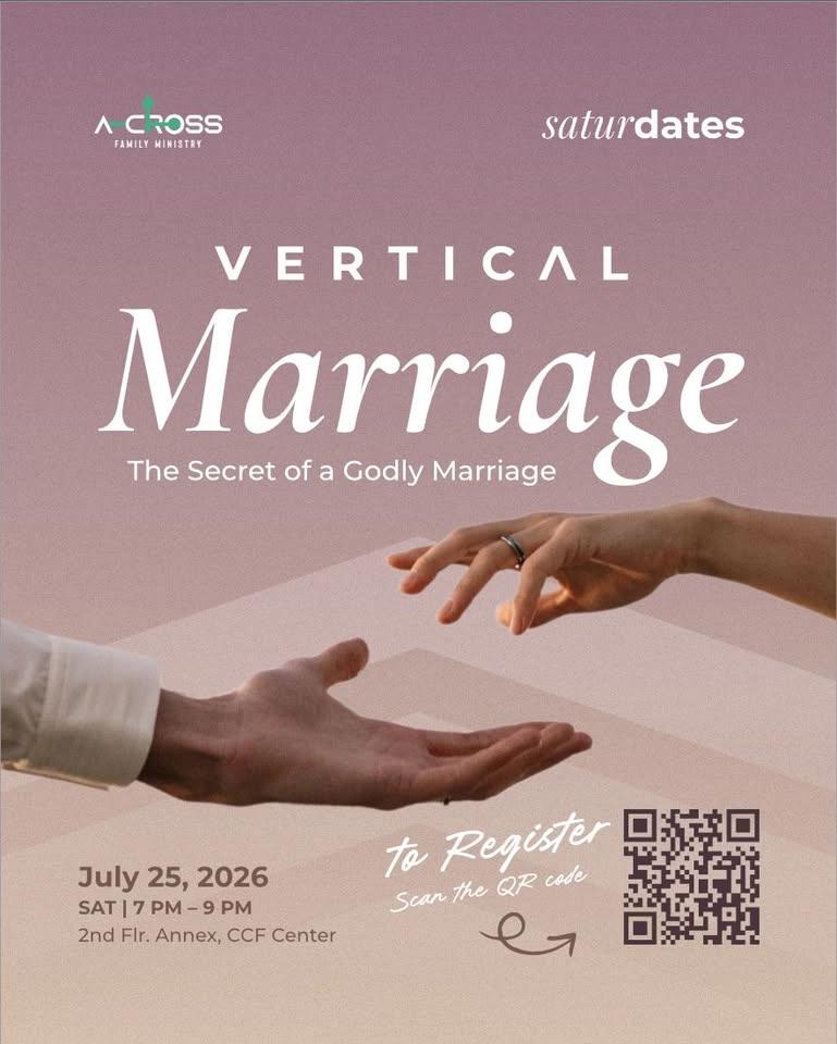 Saturdates: Vertical Marriage Session 1: The Secret of a Godly Marriage