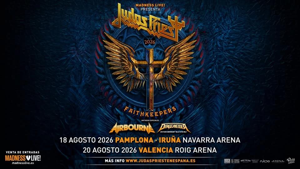 Judas Priest + Airbourne + Dirkschneider (Valencia)