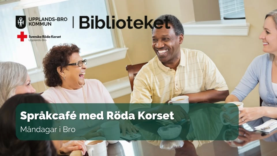 Språkcafé med Röda Korset