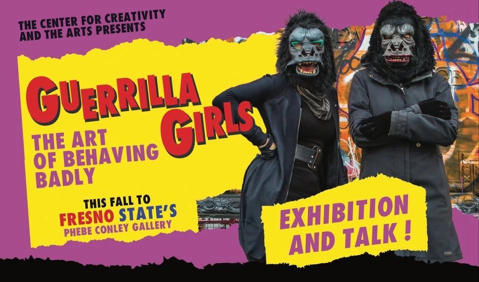 Guerrilla Girls at Fresno State!
