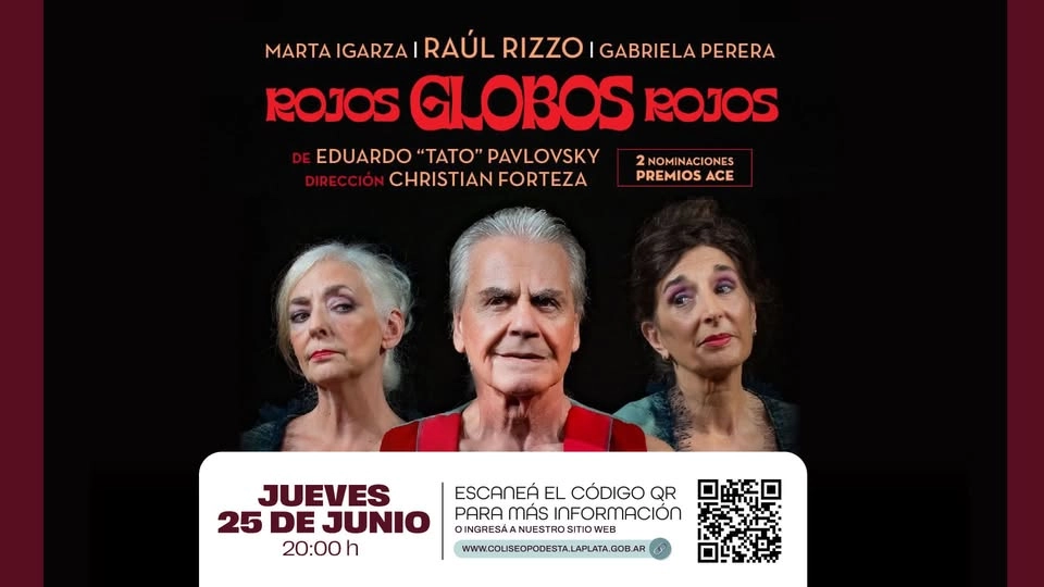 ROJOS GLOBOS ROJOS | Teatro Coliseo Podestá