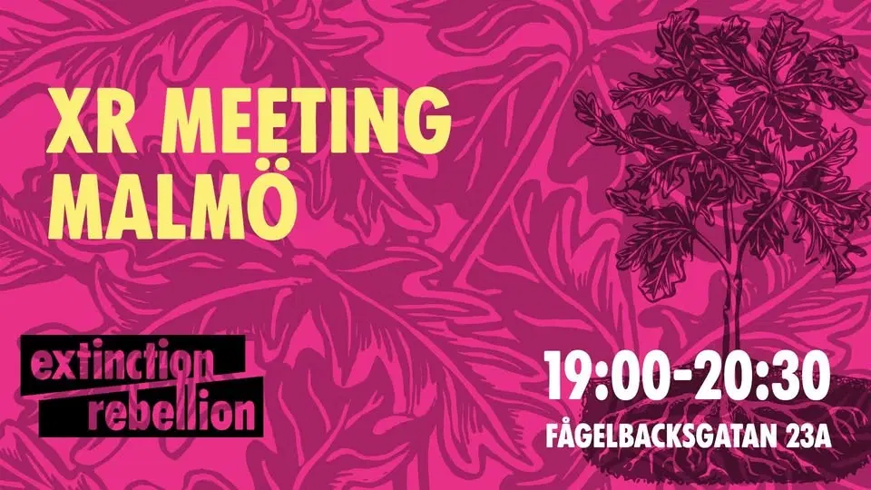 Extinction Rebellion Meetings - Malmö