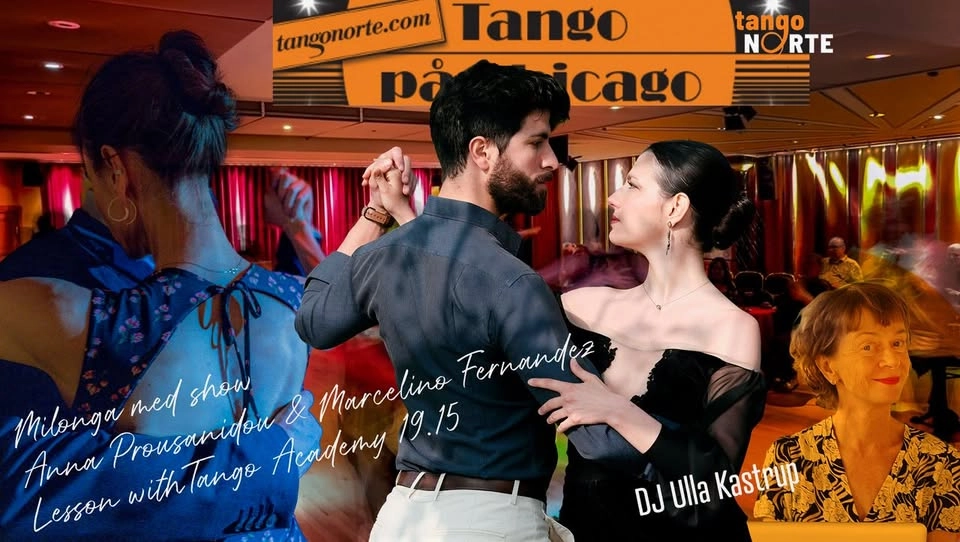 Milonga at Chicago with DJ Ulla Kastrup/ Show Anna Prousanidou&Marcelino Fernandez/Lesson with TA