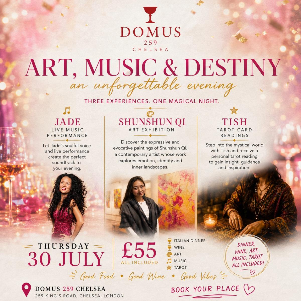 The Long Table - Art , music & Destiny singer