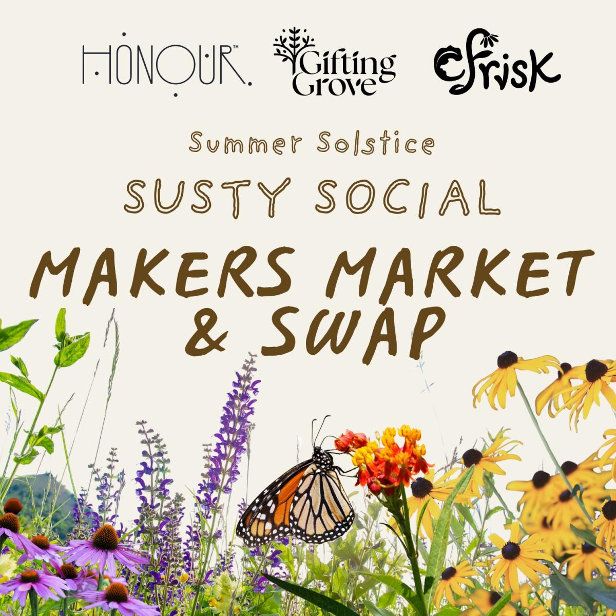 Susty Social: Marker's Market & Swap