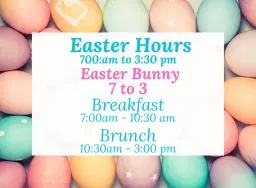 🐰🥚 Easter Sunday at Bullock’s! 🥚🐰