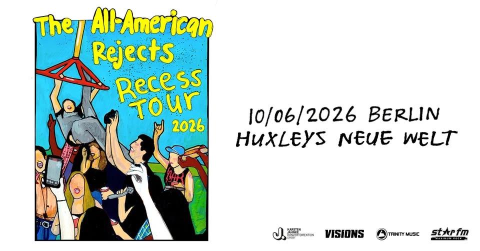 The All-American Rejects | Recess Tour 2026 | Berlin