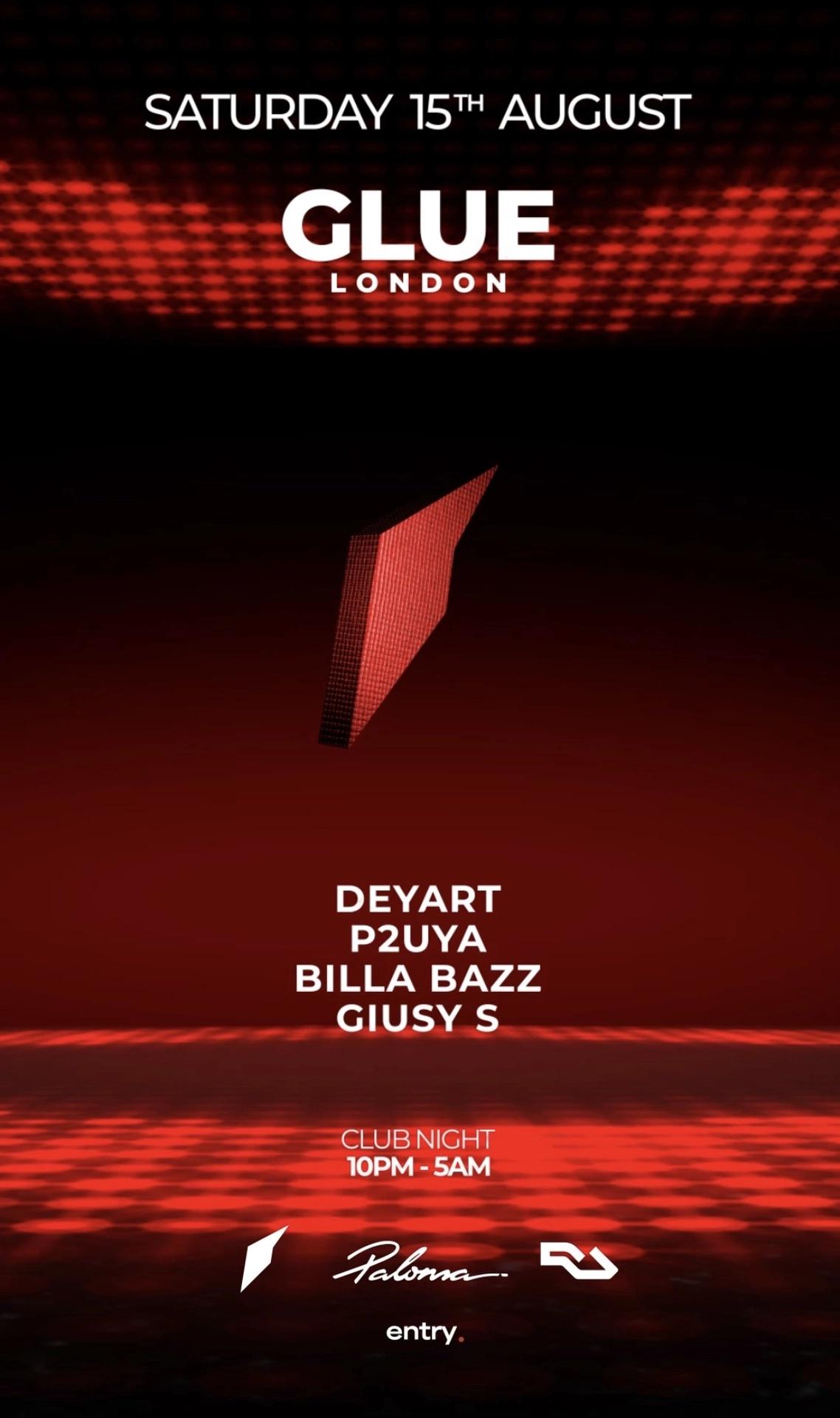 GLUE: Deyart, P2UYA, Billa Bazz, Giusy S