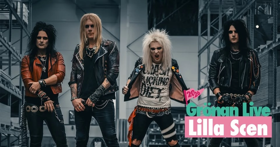 CRASHDÏET PÅ LILLA SCEN | GRÖNAN LIVE 2026