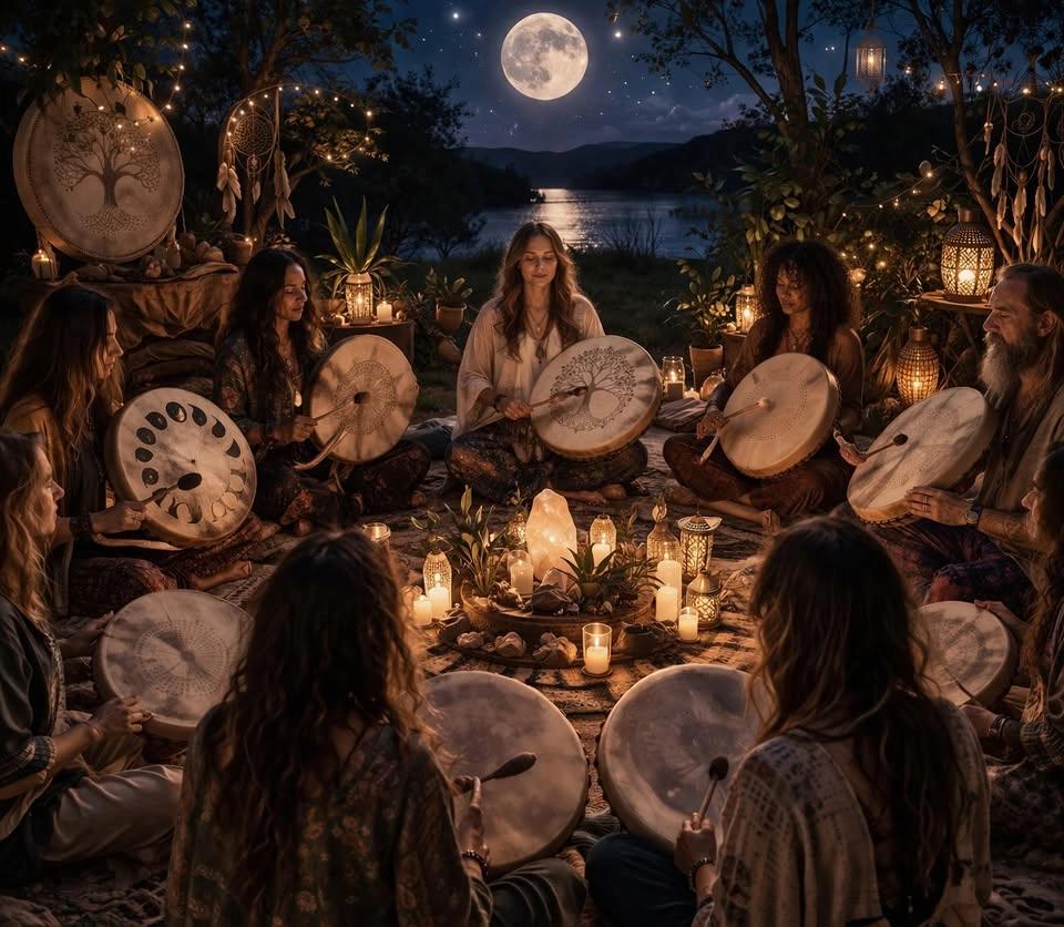 Moon Drumming Circle