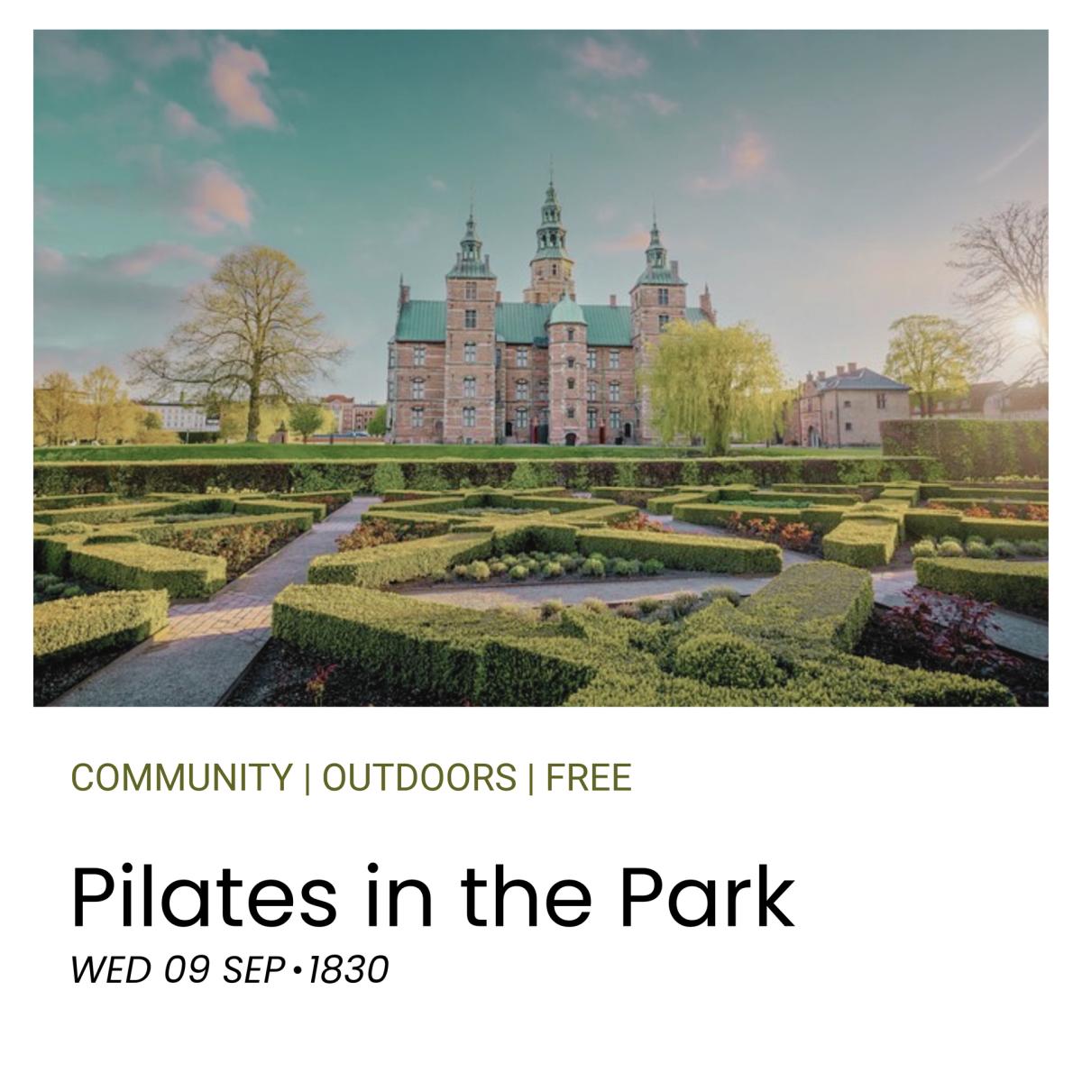 Pilates in the Park: Kongens Have