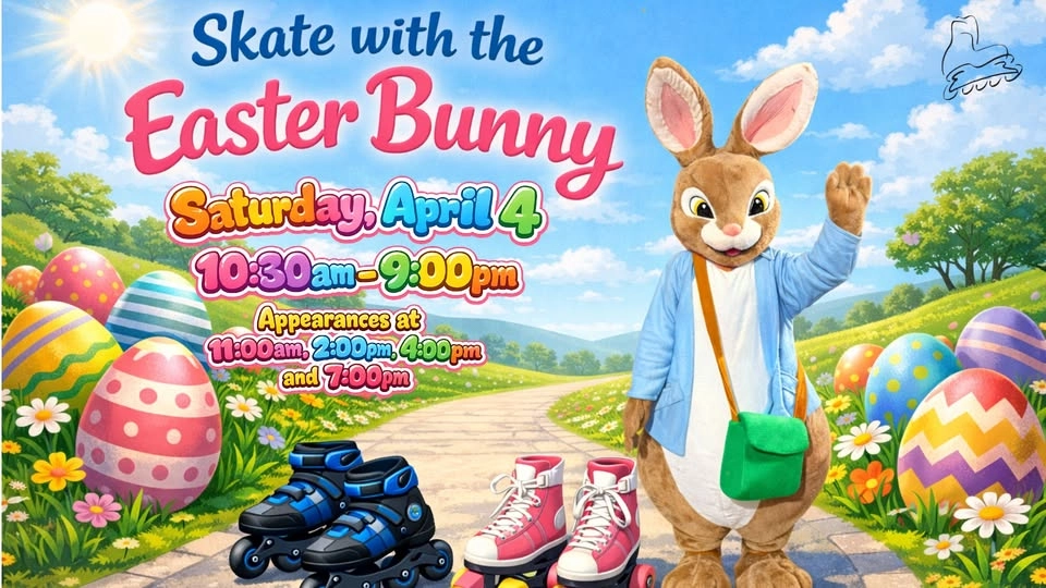 Skate with the Easter Bunny