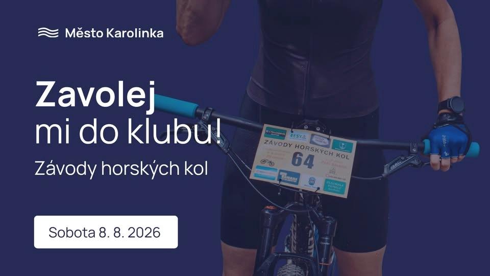 🚵 Závody horských kol – 26. ročník „Zavolej mi do klubu"