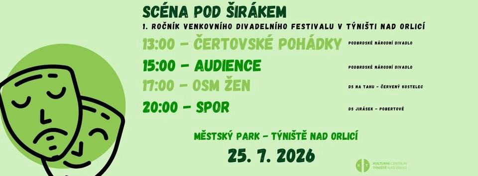Scéna pod širákem