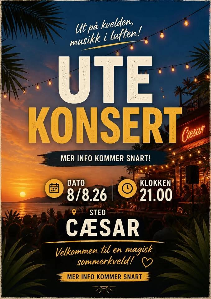 Sætre dagene utekonsert, mer info. kommer snart