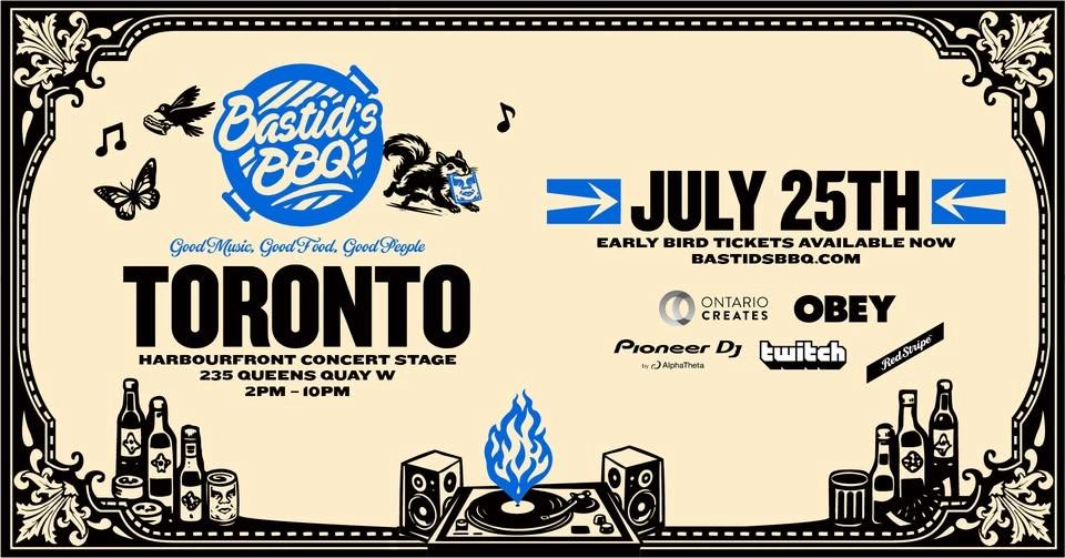 BASTID'S BBQ '26 - TORONTO - HARBOURFRONT CENTER STAGE